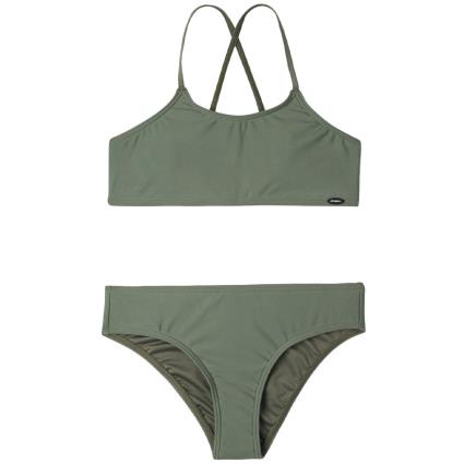 O´neill N3800005 Essential Girl Bikini Verde 14-15 Years Menina