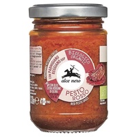 pesto vermelho orgânico 130 g - Alce Nero