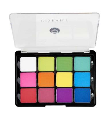 Viseart - Paleta de Sombras Slim Pro - VPE08: Editorial Brights
