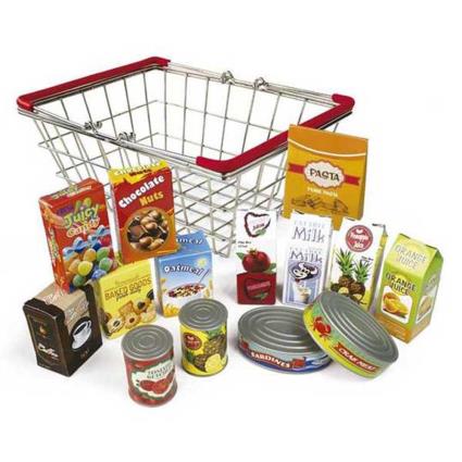 Theo Klein Shopping Basket With Products Educational Toy
