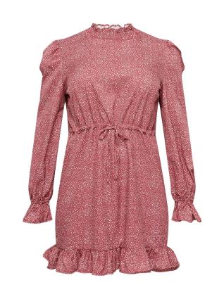 In The Style Curve Vestido 'JAC JOSA'  vermelho vinho / branco