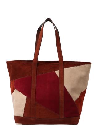 Vanessa Bruno Shopper  nude / castanho ferrugento / vermelho ferrugem / vermelho rubi