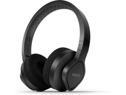 HEADPHONES WIRELESS SPORTS C/ MICRO IP55 PRETO TAA4216BK/00