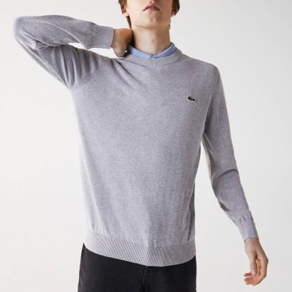 Camisola com gola redonda, em algodão bio