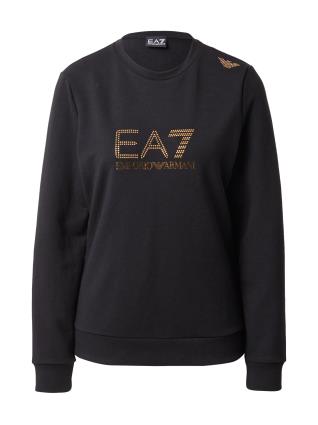 EA7 Emporio Armani Sweatshirt  ouro / preto