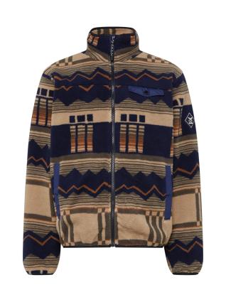Iriedaily Casaco de velo 'Insaneia'  creme / azul / castanho ferrugento / cáqui