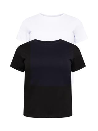 Trendyol Curve Camisa  preto / branco