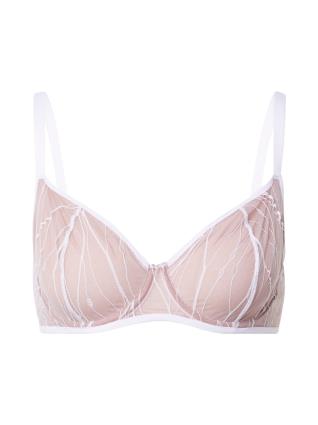 Undress Code Soutien 'Miss Fire'  rosa escurecido / branco