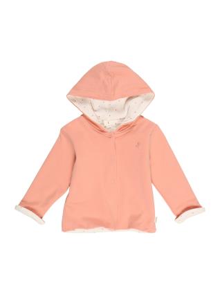 BESS Casaco em moletão  creme / rosa escurecido