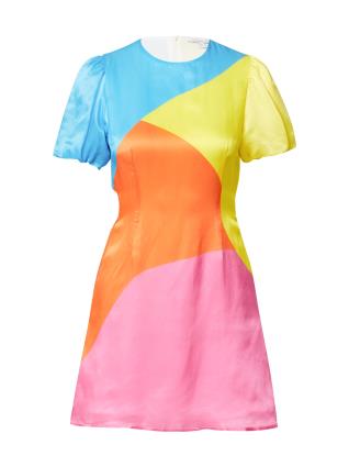 Olivia Rubin Vestido de verão 'MATHILDE'  azul / amarelo / laranja / rosa