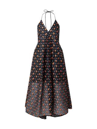 Custommade Vestido de verão 'Rosabel'  laranja / preto / branco