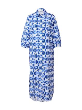 Liebesglück Vestidos camiseiros 'SOLE'  azul / azul claro / branco