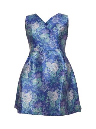 Chi Chi Curve Vestido de cocktail  turquesa / índigo / azul claro / lavanda