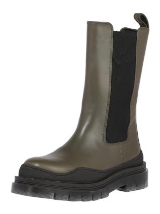 Garment Project Botas chelsea 'Lucido'  oliveira / preto