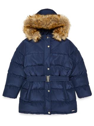 Threadgirls Casaco de inverno 'Joni'  navy / castanho