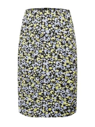 Trendyol Curve Saia  azul claro / verde / verde claro / preto / branco