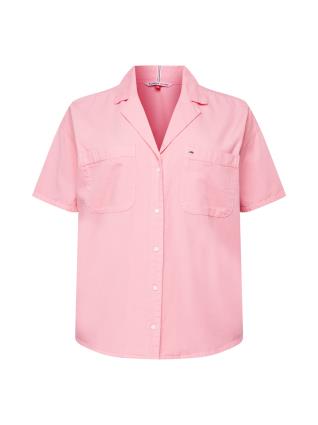 Tommy Jeans Curve Blusa  navy / rosa claro / vermelho / branco