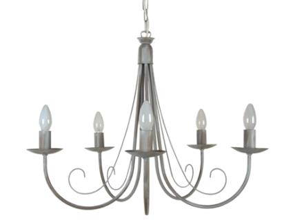 Candeeiro de Teto  Côte DIvoire 20703 Cinzento