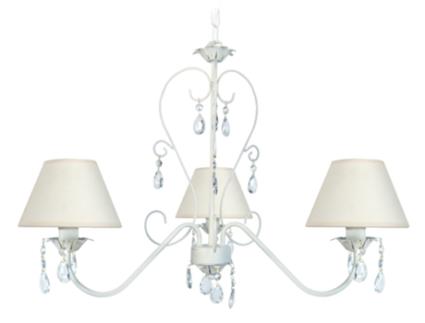 Candeeiro de Teto  Pampilles Branco