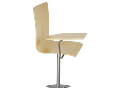 Cadeira de Auditório  Reta (Com palmatória - Faia e Inox)