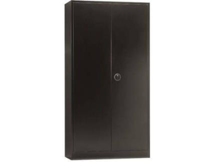 Armário de Escritório  Preto (195x97x39cm)