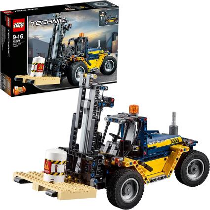 Technic: A empilhadora  - 42079 (Idade mínima: 9 - 592 Peças)