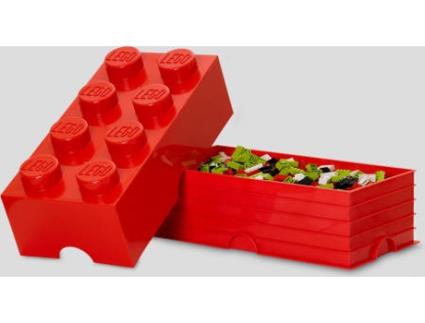 Caixa de Arrumação Lego  4004 Vermelho