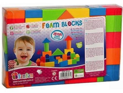 Blocos de Espuma  (29 peças)