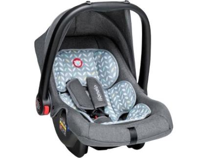 Cadeira Auto  Noa Plus Sand Grey Scandi (Grupo 0+)