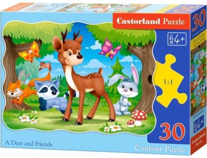 Puzzle  A Deer and Friends (30 Peças)