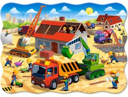 Puzzle  House in Construction (30 Peças)