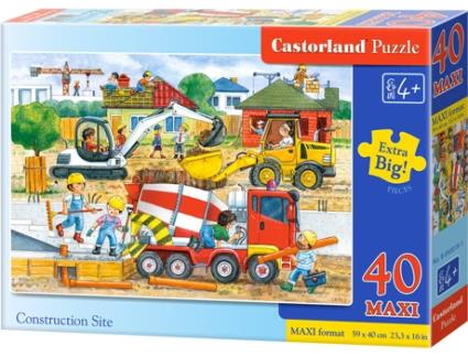 Puzzle  Construction Site (40 Peças)