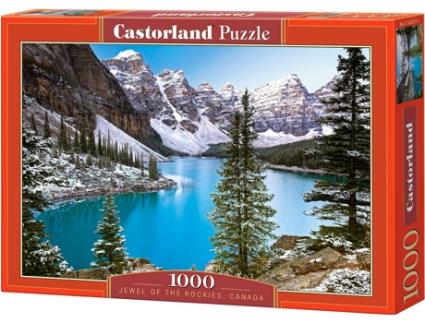 Puzzle  The Jewel of the Rockies, Canada (1000 Peças)