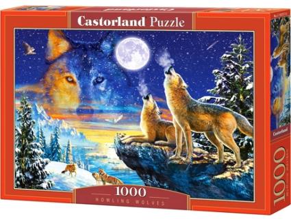 Puzzle  Howling Wolves (1000 Peças)