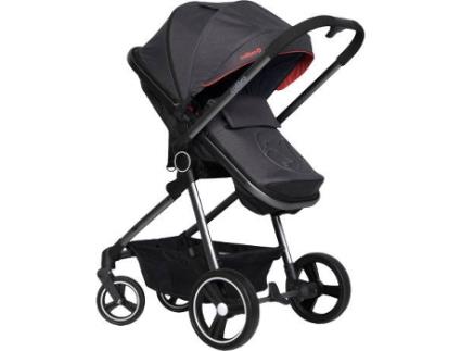 Carrinho de Bebé Individual  Onemax 2 Em 1 Onyx