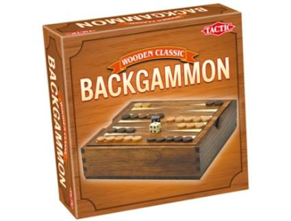 Jogo de Tabuleiro  Backgammon (Idade Mínima: 7)