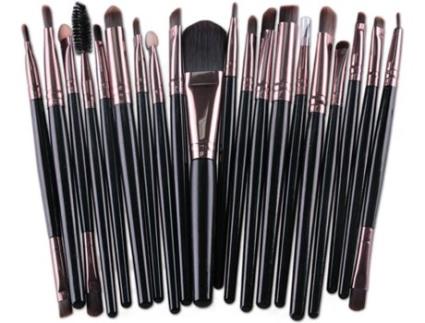 Pincel para Maquilhagem  13 Madeira (20 Peças)