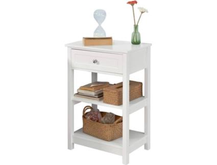 Mesa Lateral  FBT46-W (MDF - 45x68x30 cm)