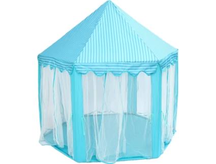 Tenda de Brincar  Castelo de Princesa (140 x 140 x 135 cm - Azul)