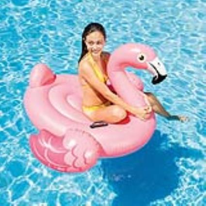 Figura Insuflável para Piscina  Flamingo (142 X 137 x 97 cm)