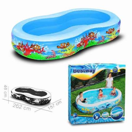 Piscina Hinchable 262 x 157 x H 46 cm