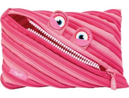 ZIPIT® Estojo Wildlings Jumbo, Poliéster, Rosa