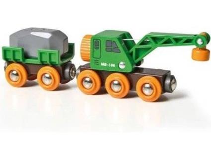 Peça para Pista Ferroviária  33698 (Preto - 15.1x3.4x5cm - Idade Mínima: 3)