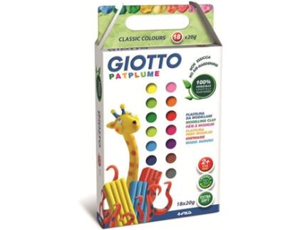 Plasticina  Patplume 18 Cores (20 g)