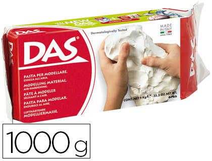 Pasta Modelar 1Kg Branca