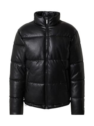 DAN FOX APPAREL Casaco meia-estação 'Marlon'  preto