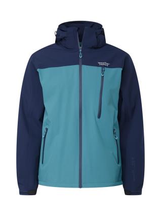 Weather Report Casaco outdoor 'DELTON'  navy / azul pastel / branco