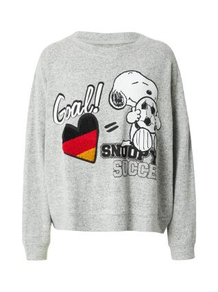 Frogbox Pullover  acinzentado / vermelho / preto / branco