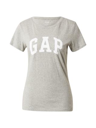 GAP Camisa  acinzentado / branco