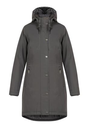 usha BLUE LABEL Sobretudo de inverno 'Fenia'  cinzento escuro